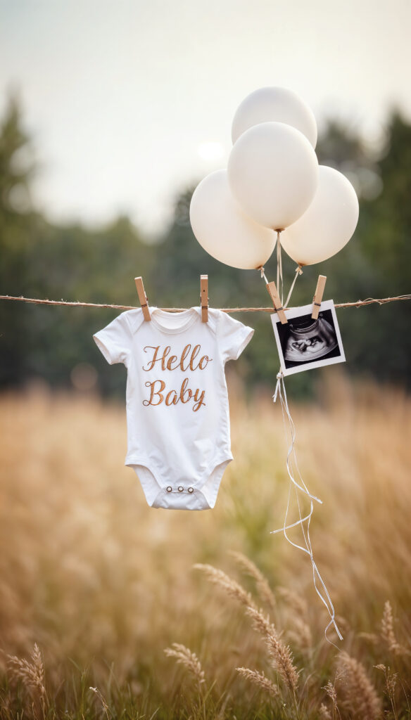 Clean, allergen-free baby clothes prepared for newborn arrival in Calgary home